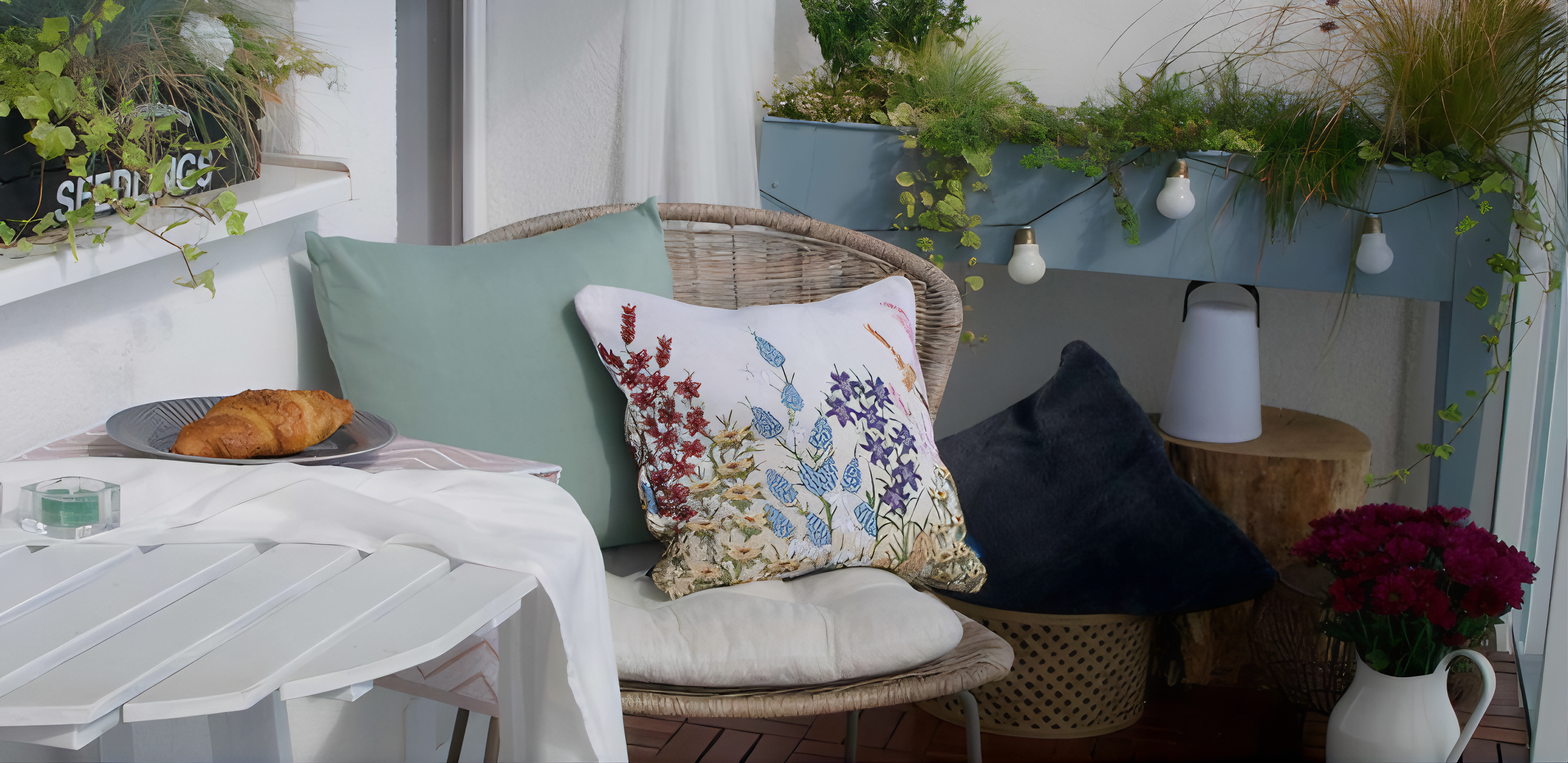 Bytový textil na balkón či terasu