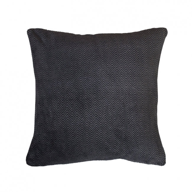 Dekoračný návlek ROYAL cik-cak tmavá sivá