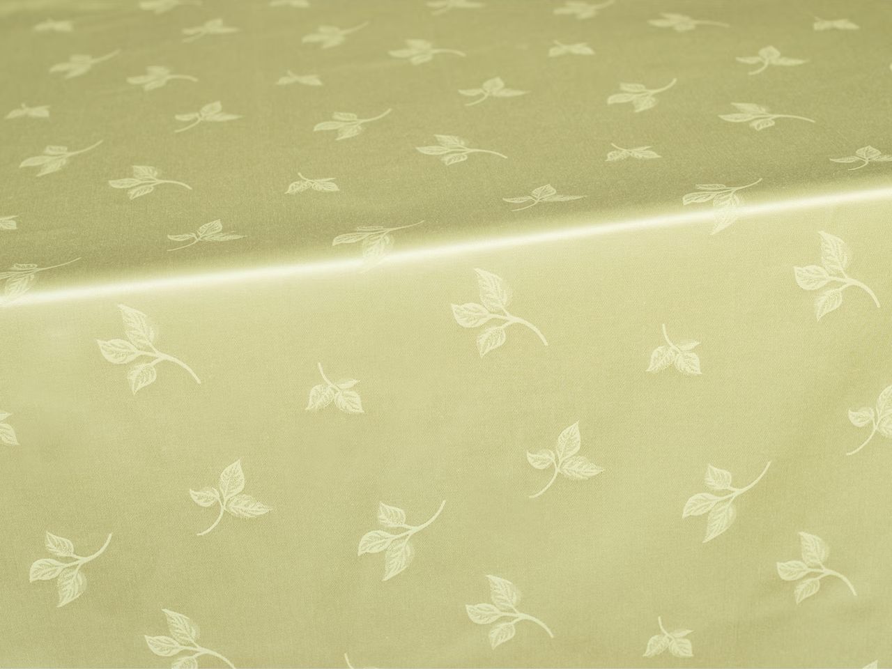 Obrus SOLID lístočky khaki zelená