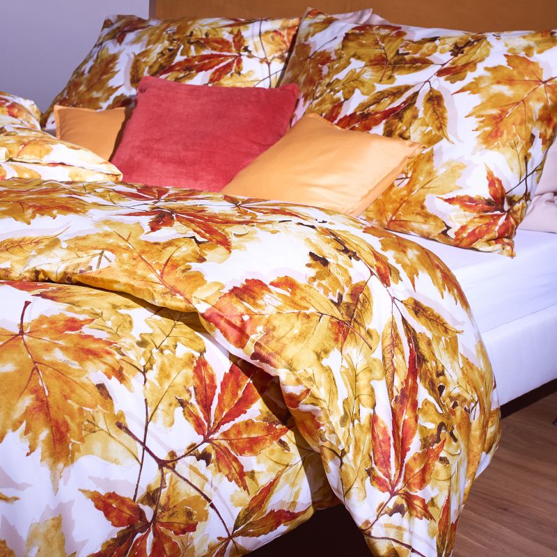 Obliečky SATÉN DESIGN leaves