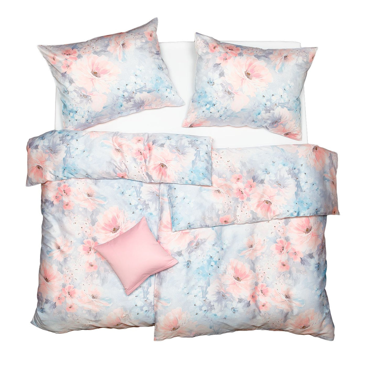 Obliečky SATÉN DESIGN ice bloom