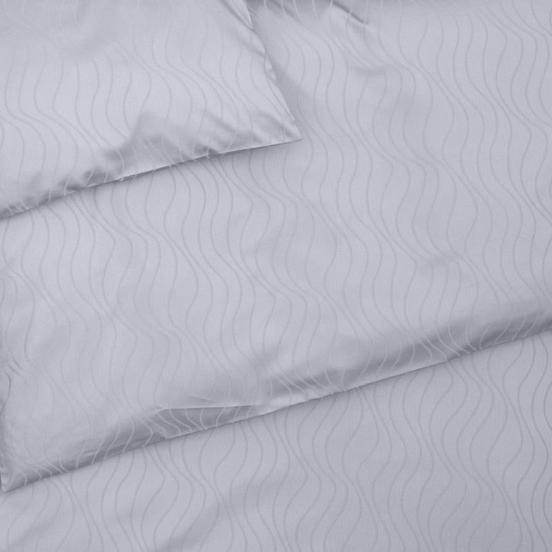 Obliečky ELEGANT PLUS vlnky sivá