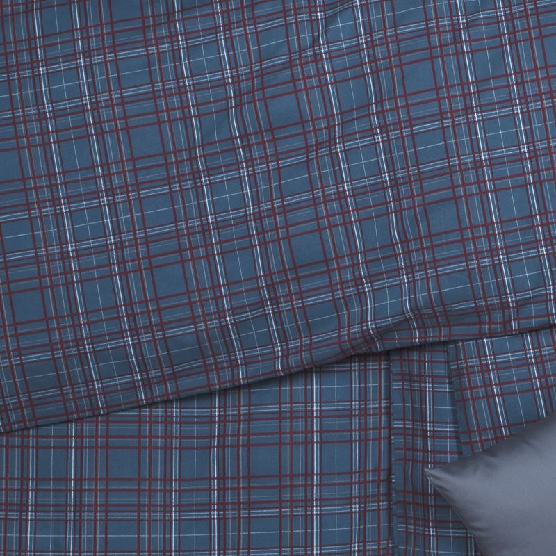 Obliečky KLASIK SOFT kocky modrá