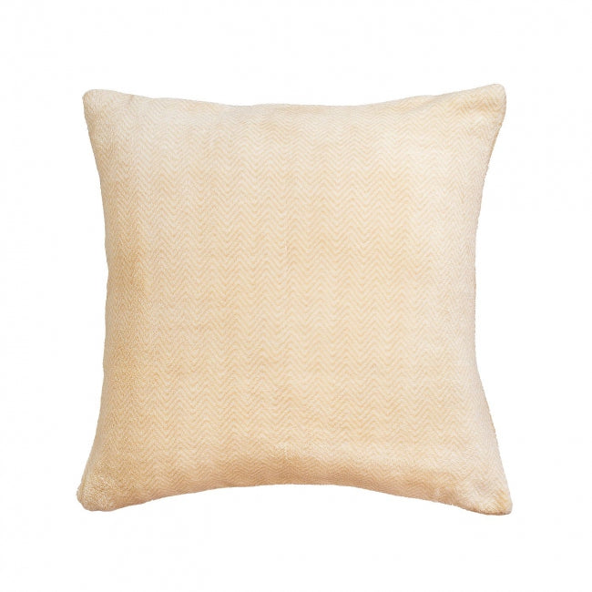 Dekoračný návlek ROYAL cik-cak smotanová