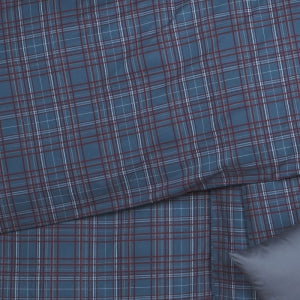 Obliečky KLASIK SOFT kocky modrá