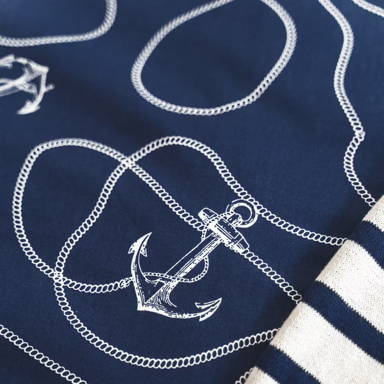 Obliečky SATÉN DESIGN anchor