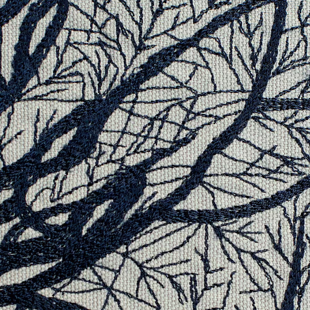 Dekoračný návlek ART NATURE big tree sivá modrá