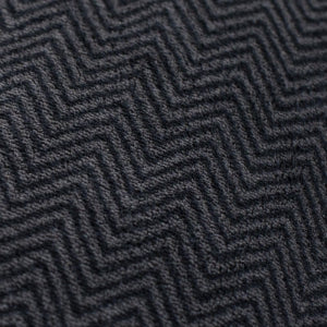 Dekoračný návlek ROYAL cik-cak tmavá sivá