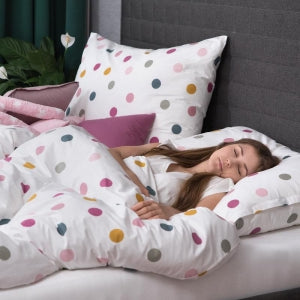 Obliečky KLASIK bodky multi