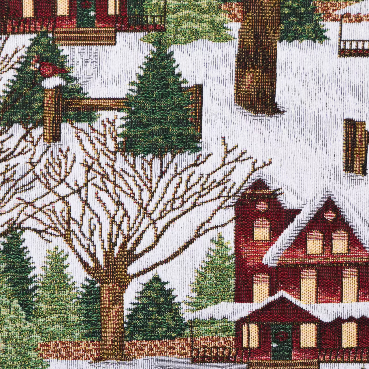 Dekoračný návlek MOTIV domčeky