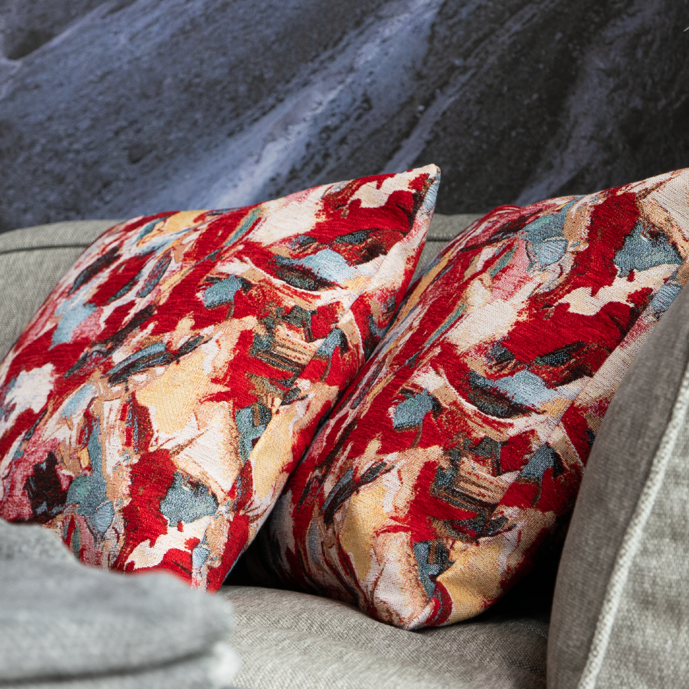 Dekoračný návlek SOFA fantasy červená