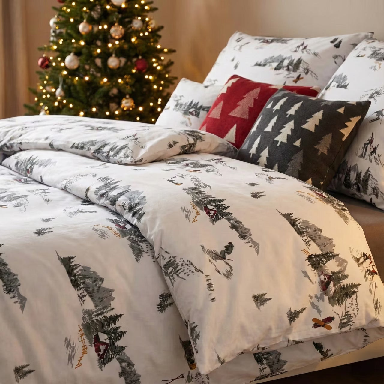 Obliečky FLANEL zjazdovka