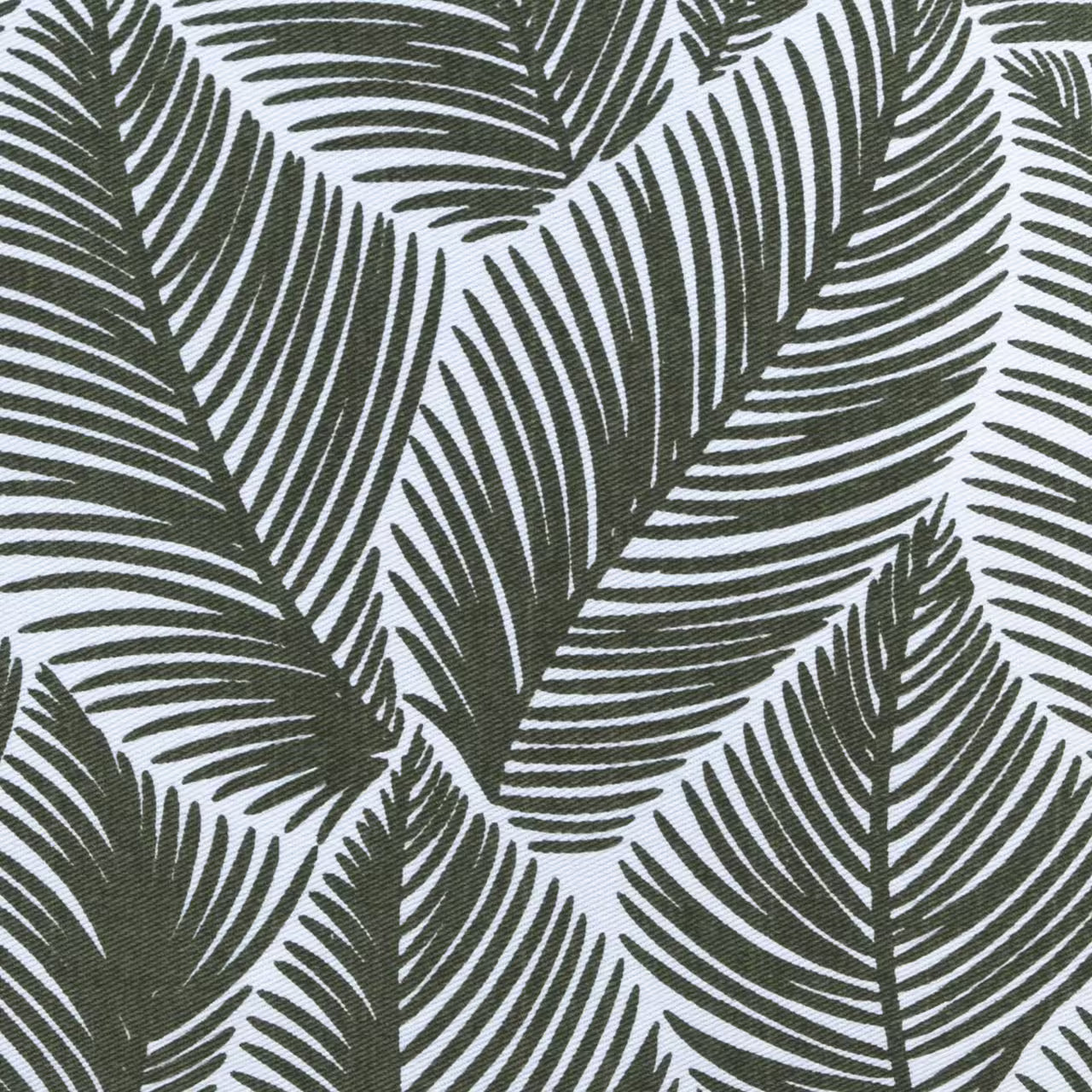 Dekoračný návlek NORD listy khaki