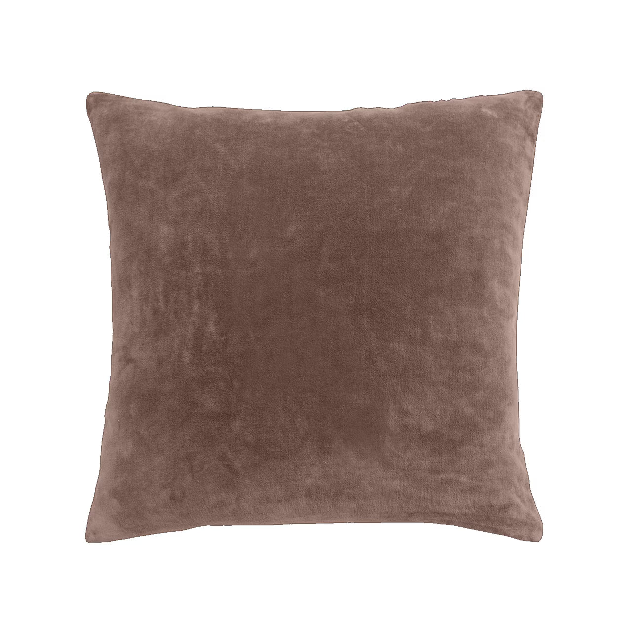 Dekoračný návlek COTTON VELVET krivky hnedá