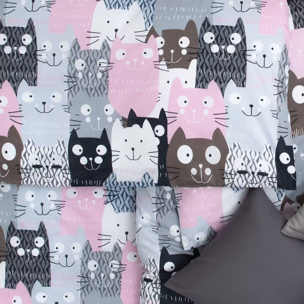 Obliečky KLASIK DESIGN multi cats