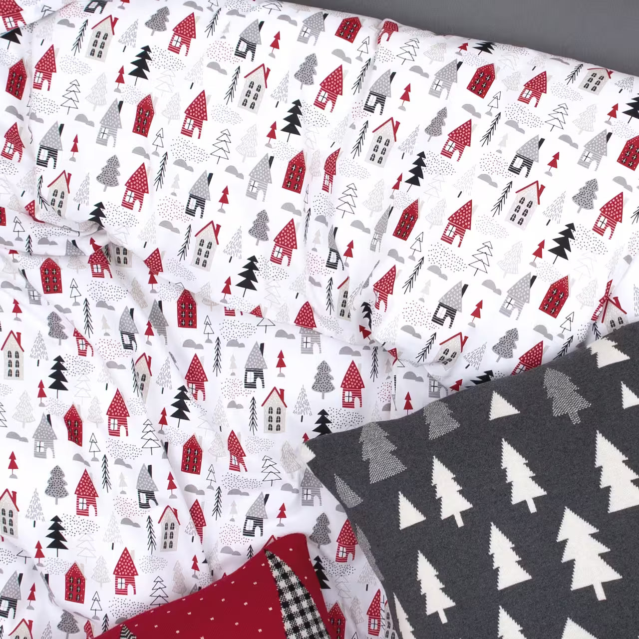 Obliečky KLASIK polárne domčeky