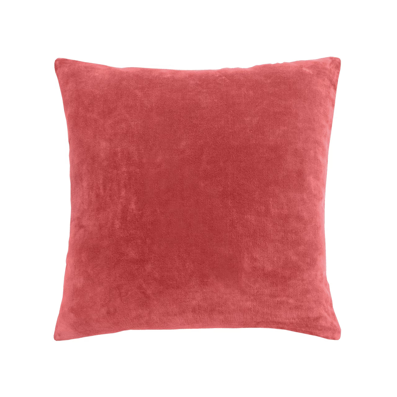 Dekoračný návlek COTTON VELVET polkruhy tehlová