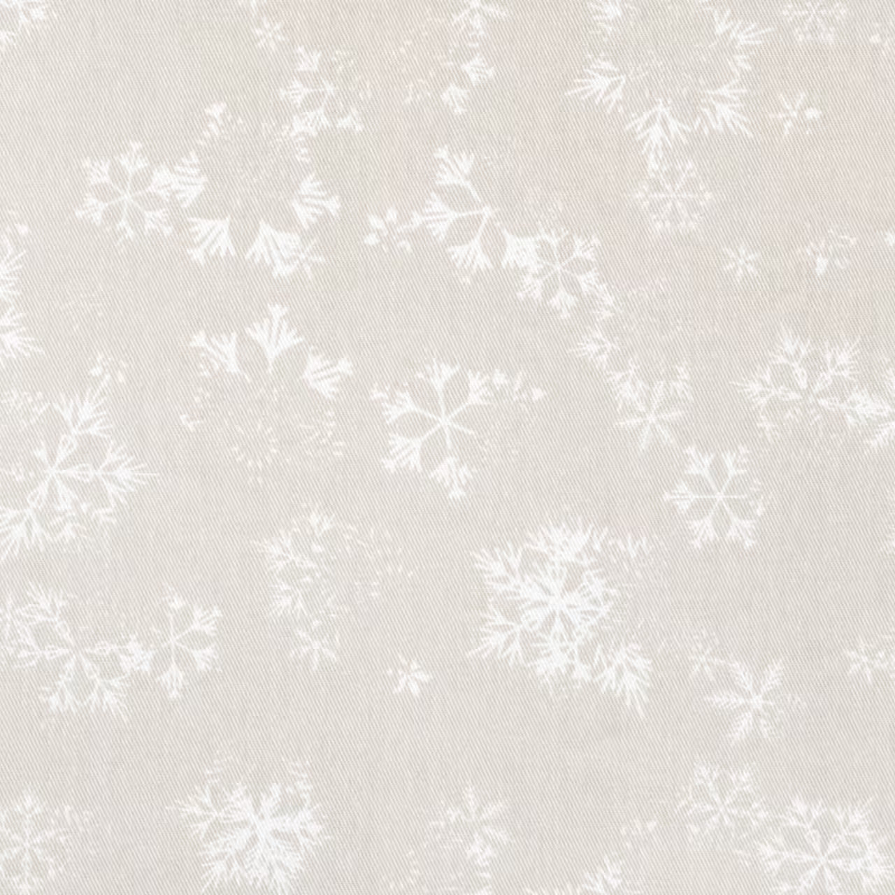 Utierka DEKORO vločky béžová biela