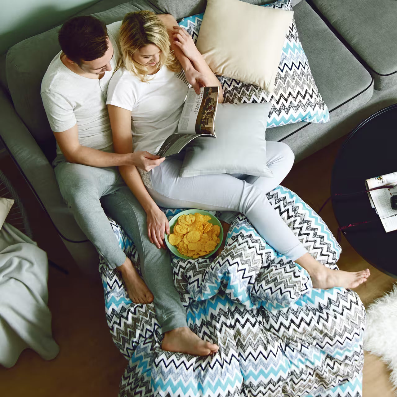 Obliečky KLASIK DESIGN zik zak