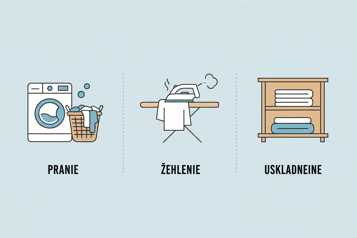 Infografika: Ultimátny sprievodca praním, žehlením, uskladnením...