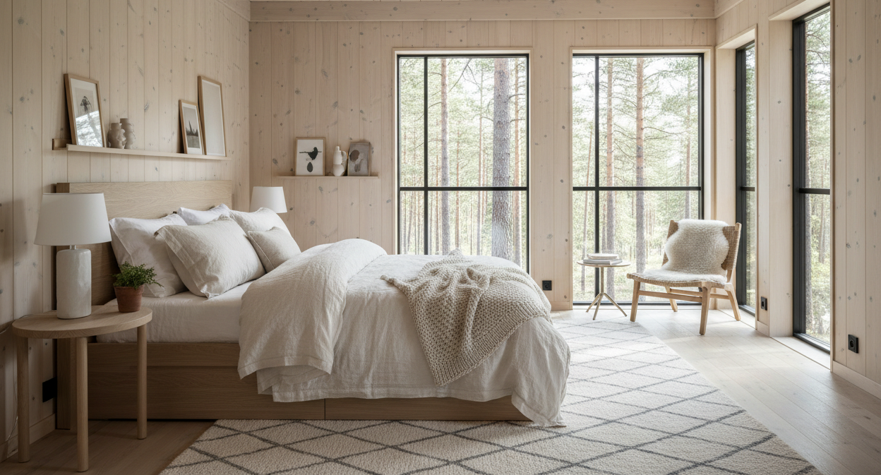 Vytvorte si štýlovú chalupu s pohodlnou a peknou spálňou