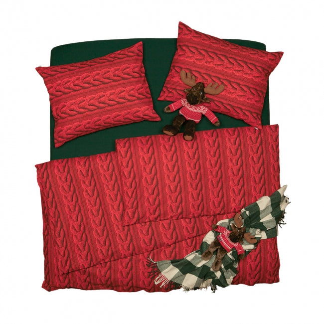 Obliečky KLASIK DESIGN pullover červená