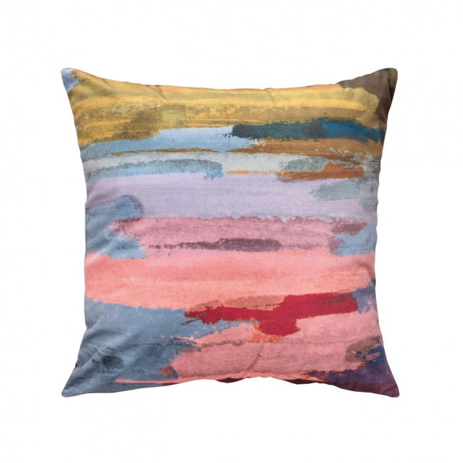 Dekoračný návlek VELVET aqua modrá fialová