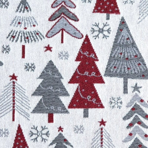 Dekoračný návlek MOTIV vianočné stromčeky