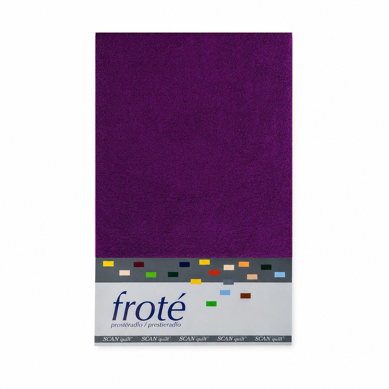 Prestieradlo FROTÉ 8 fialová