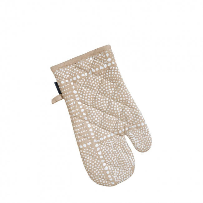 Chňapka - rukavica DEKORO patch béžová