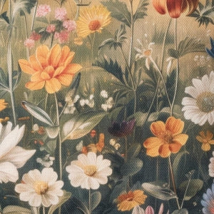 Dekoračný návlek ART lúka farebná