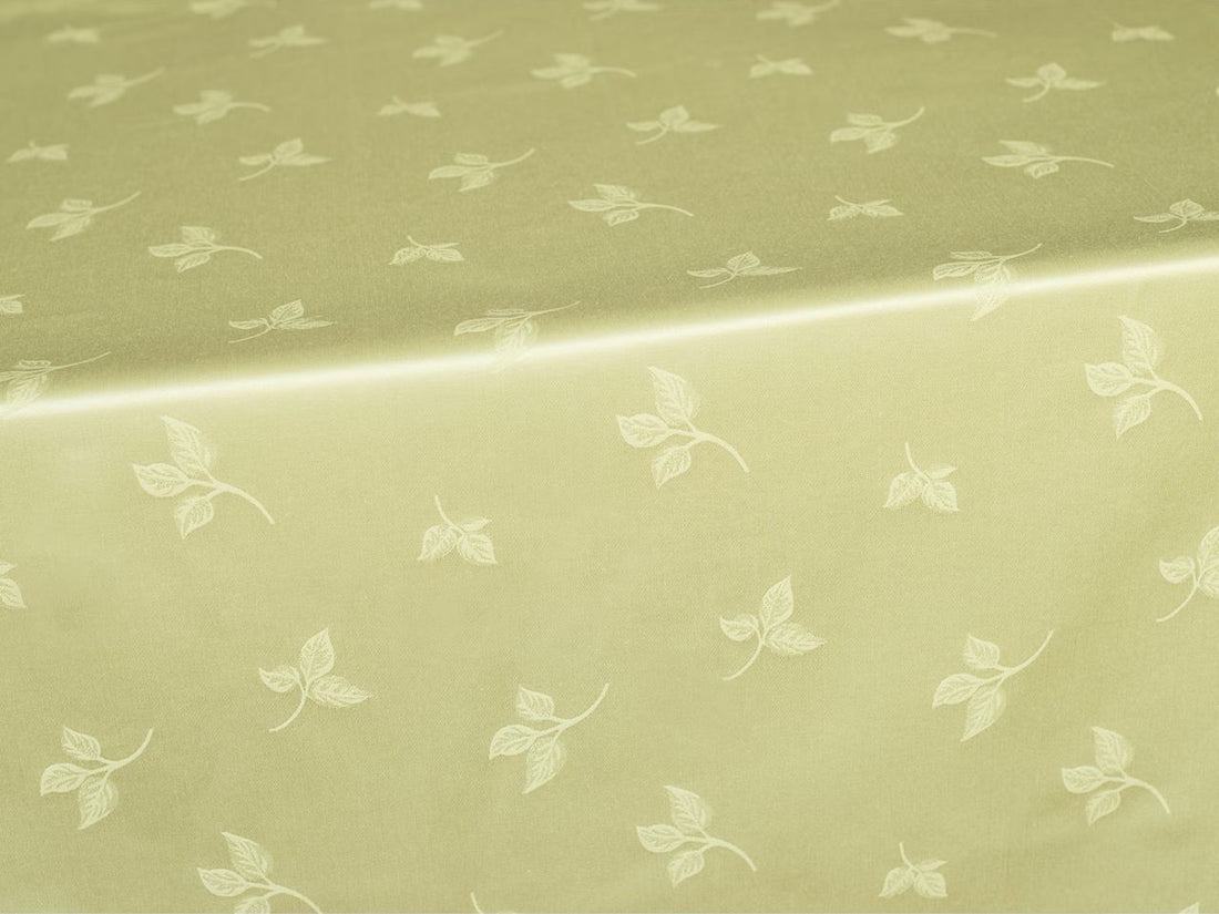 Obrus SOLID lístočky khaki zelená