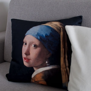 Dekoračný návlek ART VELVET Vermeer - dievča s perlou