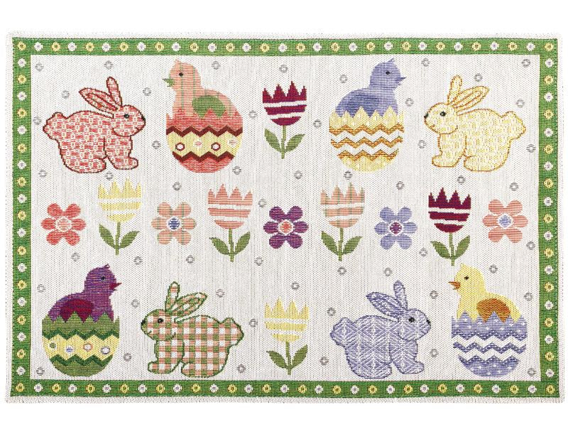 Prestieranie MOTIV kuriatka, zajačiky pastelová
