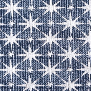 Dekoračný návlek MOTIV hviezdy modrá biela