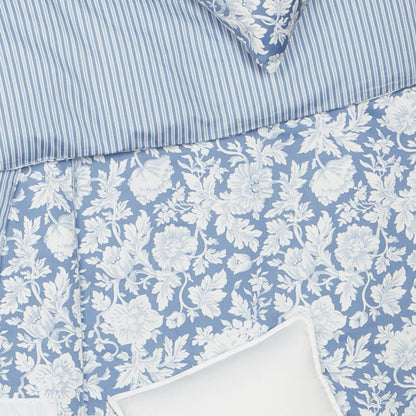 Obliečky SATÉN DESIGN windsor modrá