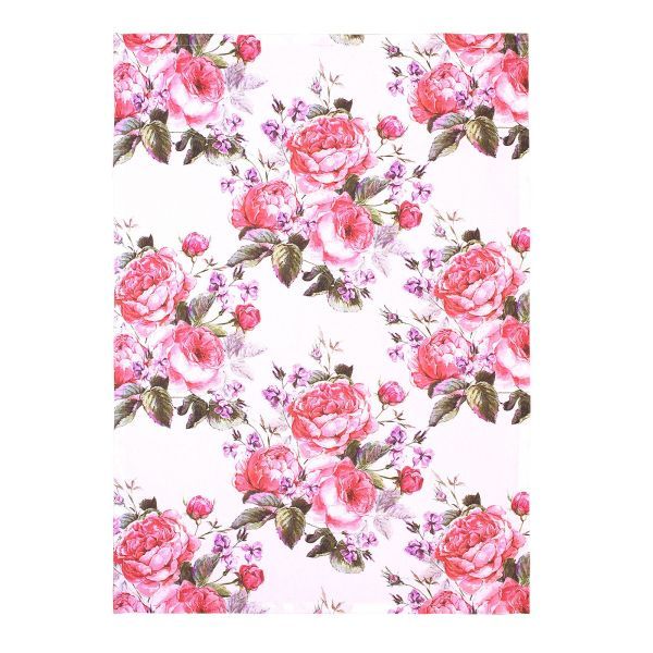 Utierka FLORA ruža biela ružová