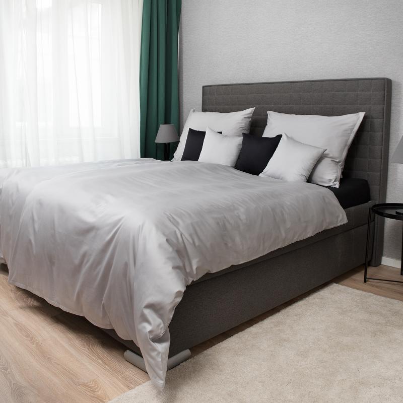 Obliečky SATÉN PLUS svetlá sivá