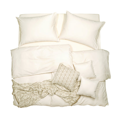 Obliečky SATÉN PLUS smotanová