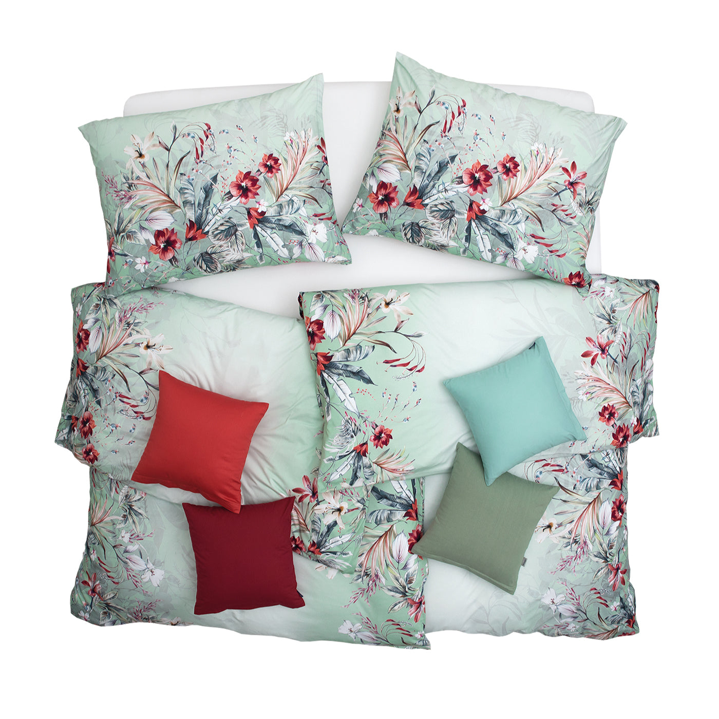 Obliečky ART JERSEY havana zelená