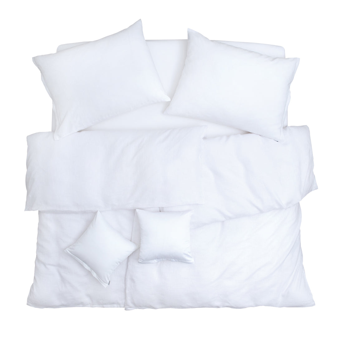 Obliečky LINO opticky biela