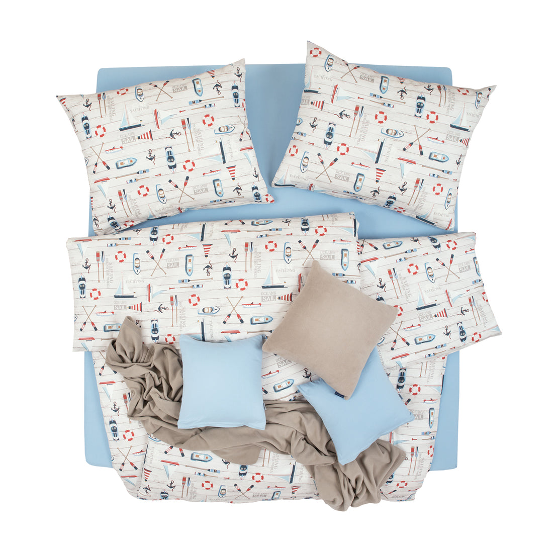 Obliečky SATÉN DESIGN nautic