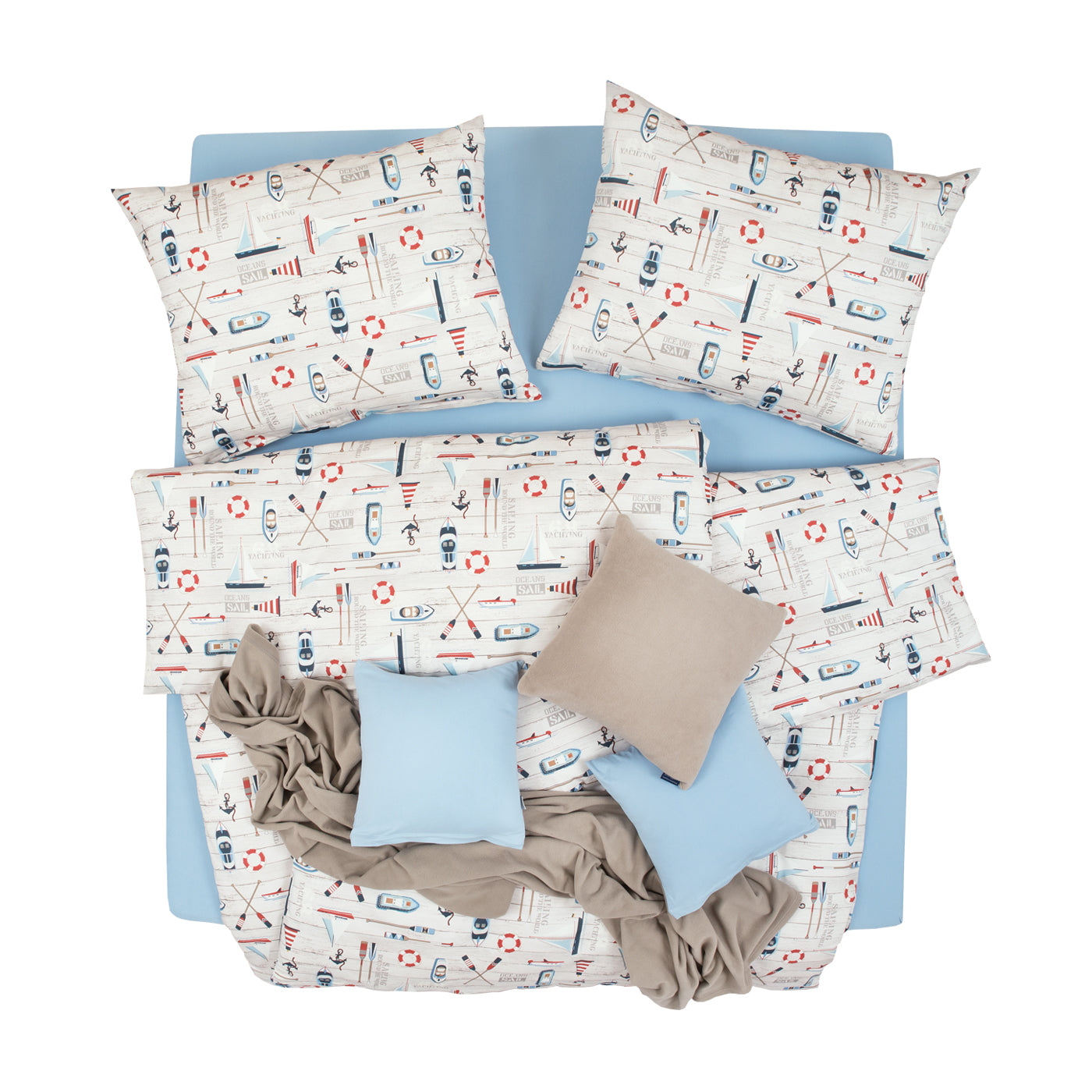 Obliečky SATÉN DESIGN nautic