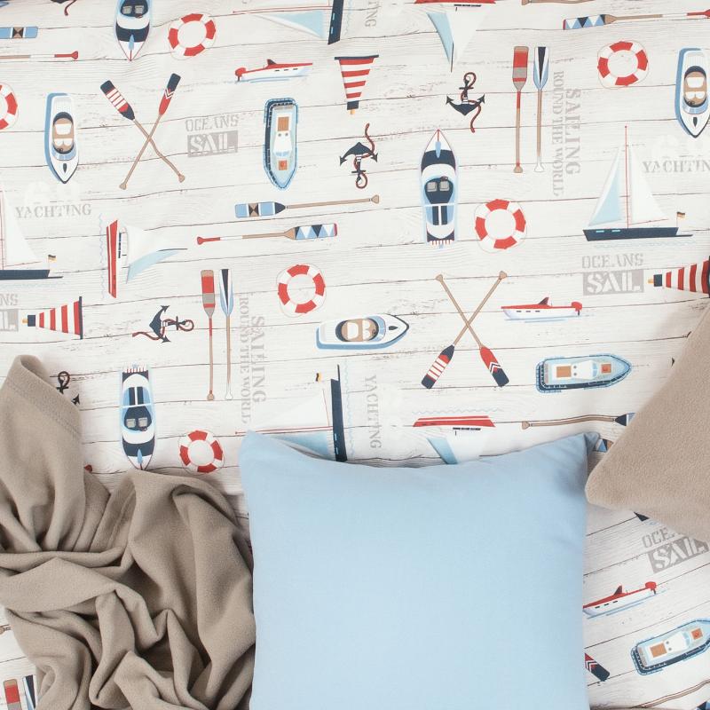 Obliečky SATÉN DESIGN nautic