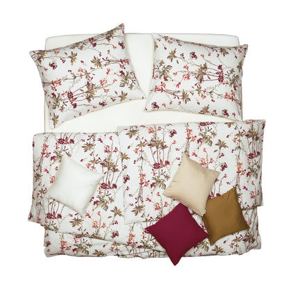 Obliečky KREP burgundy