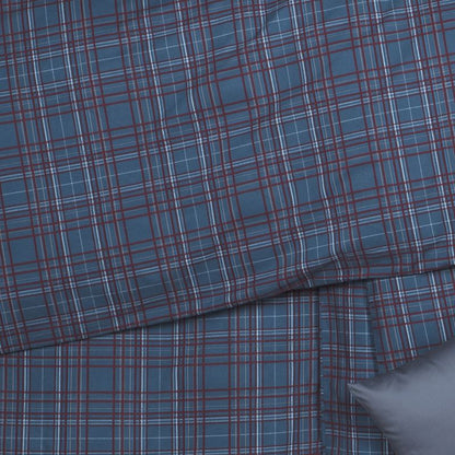 Obliečky KLASIK SOFT kocky modrá