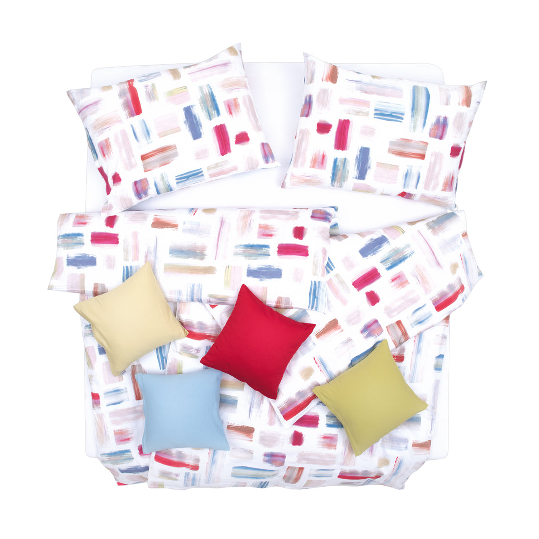 Obliečky SATÉN DESIGN color