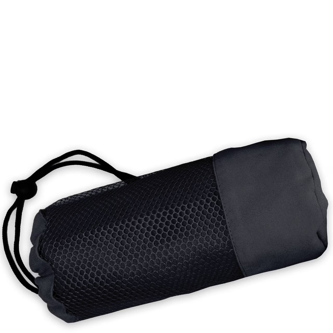 Rýchloschnúca osuška FITNESS BAG antracitová