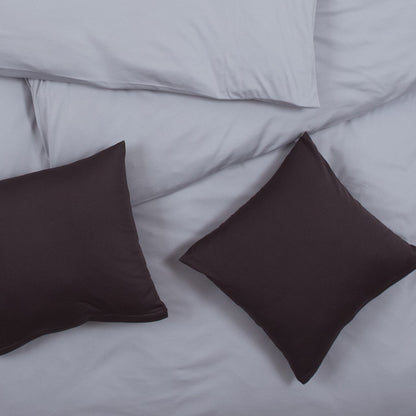 Obliečky JERSEY UNI svetlá sivá