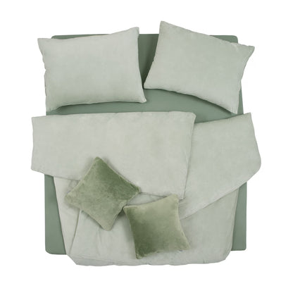 Obliečky VELUR khaki